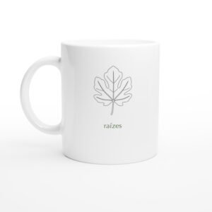 Caneca Folha de Figueira — Coleção Botânica