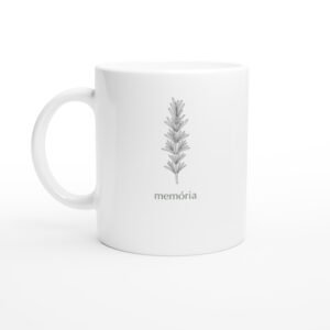Caneca Alecrim — Coleção Botânica