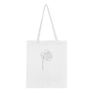 Tote Folha de Monstera — Coleção Botânica