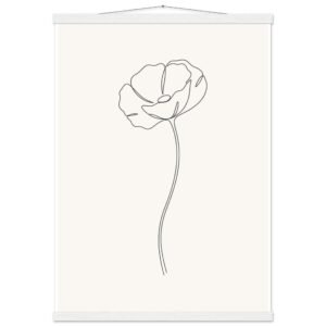 Poster com Ripa Papoila — Coleção Botânica