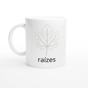 Caneca Folha de Figueira — Coleção Botânica