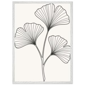Moldura Premium Ginkgo — Coleção Botânica