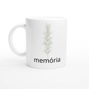 Caneca Alecrim — Coleção Botânica