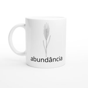 Caneca Espiga de Trigo — Coleção Botânica