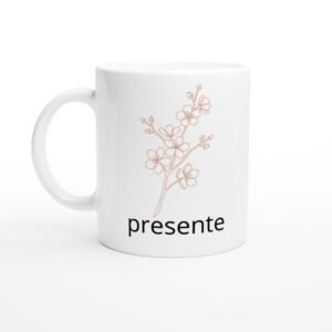 Caneca Flor de Cerejeira — Coleção Botânica