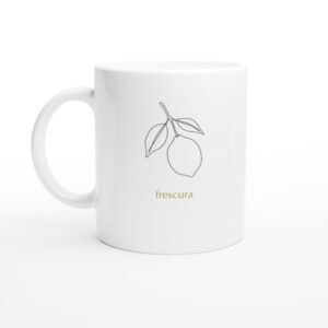 Caneca Ramo de Limão — Coleção Botânica