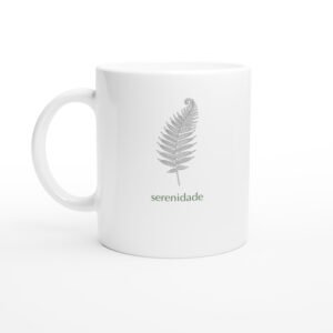 Caneca Ramo de Feto — Coleção Botânica