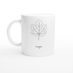 Caneca Folha de Figueira — Coleção Botânica