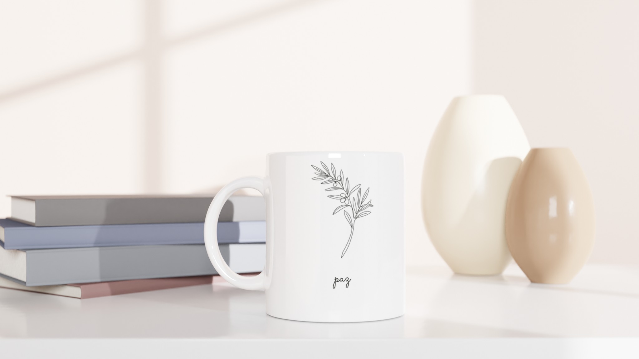 Caneca Ramo de Oliveira — Coleção Botânica - Image 4