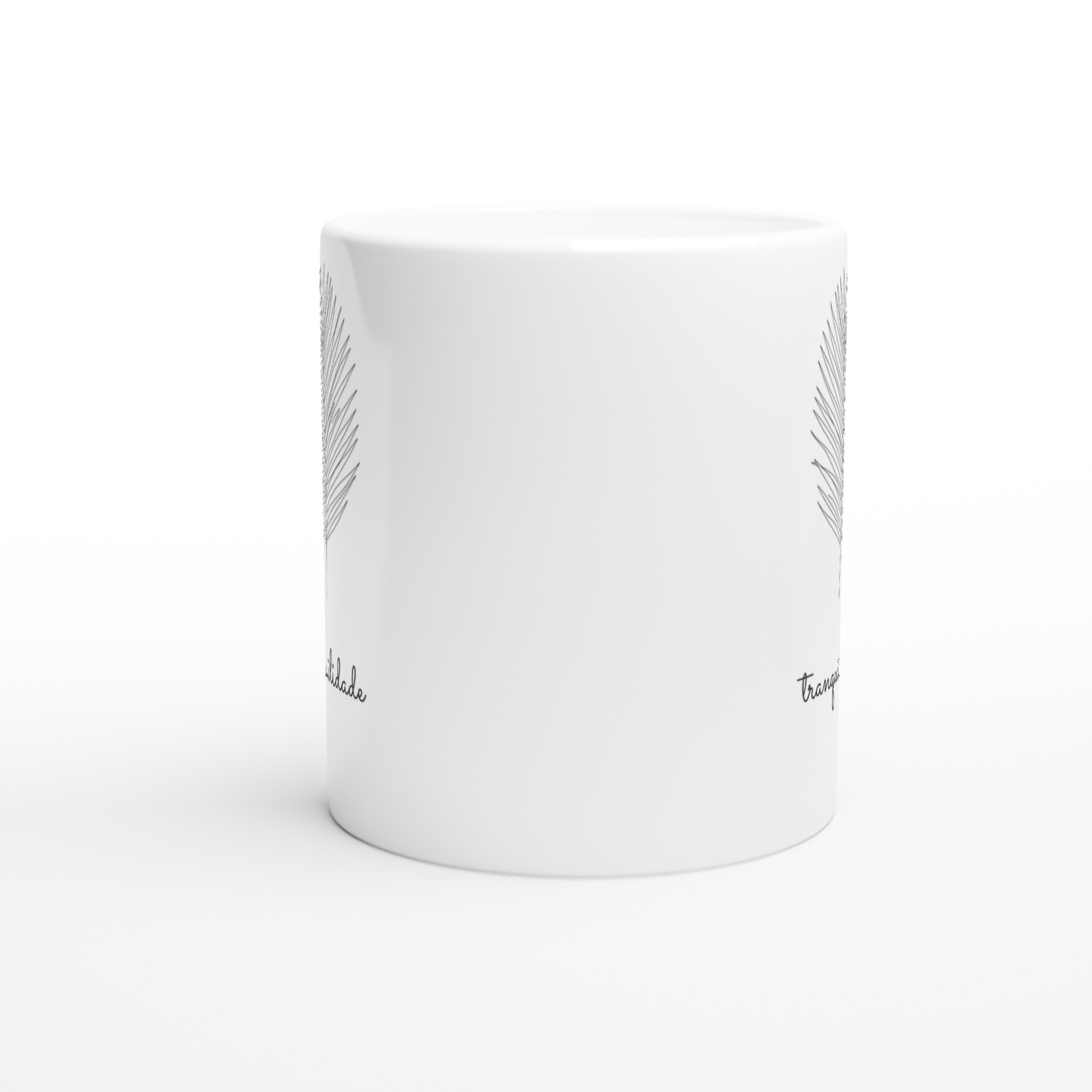 Caneca Folha de Palma — Coleção Botânica - Image 6
