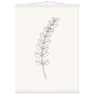 Poster com Ripa Eucalipto — Coleção Botânica