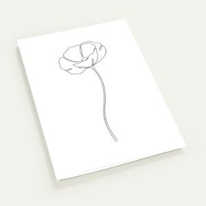 Cartões Papoila — Coleção Botânica