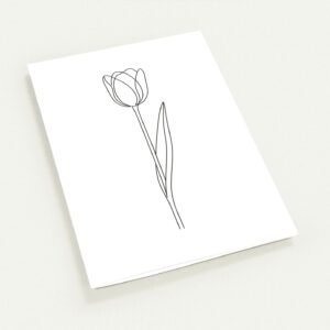 Cartões Tulipa — Coleção Botânica