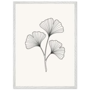 Moldura Premium Ginkgo — Coleção Botânica