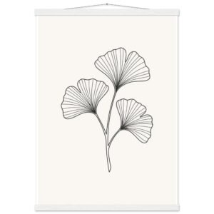 Poster com Ripa Ginkgo — Coleção Botânica