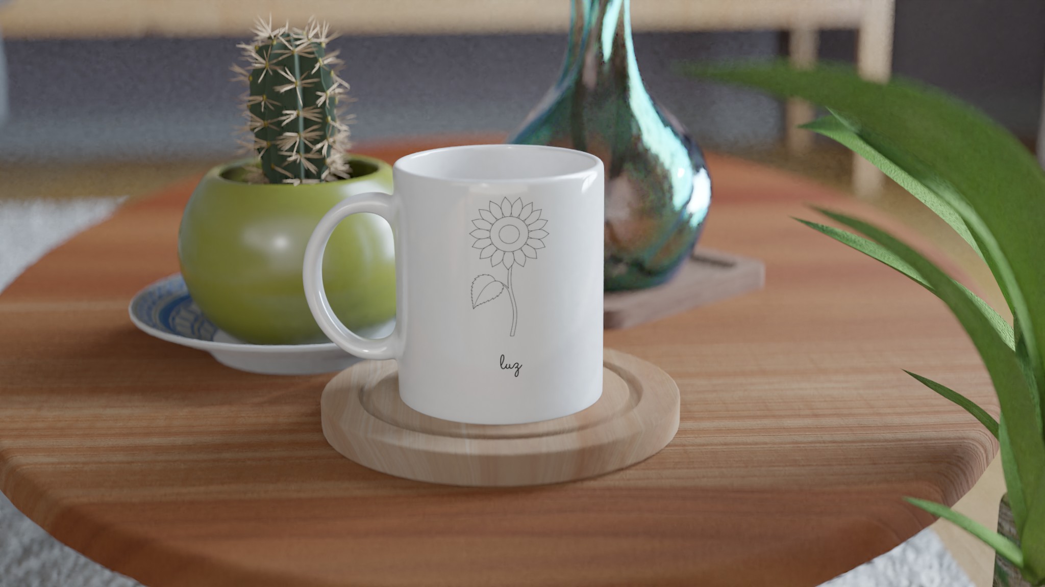 Caneca Girassol — Coleção Botânica - Image 5