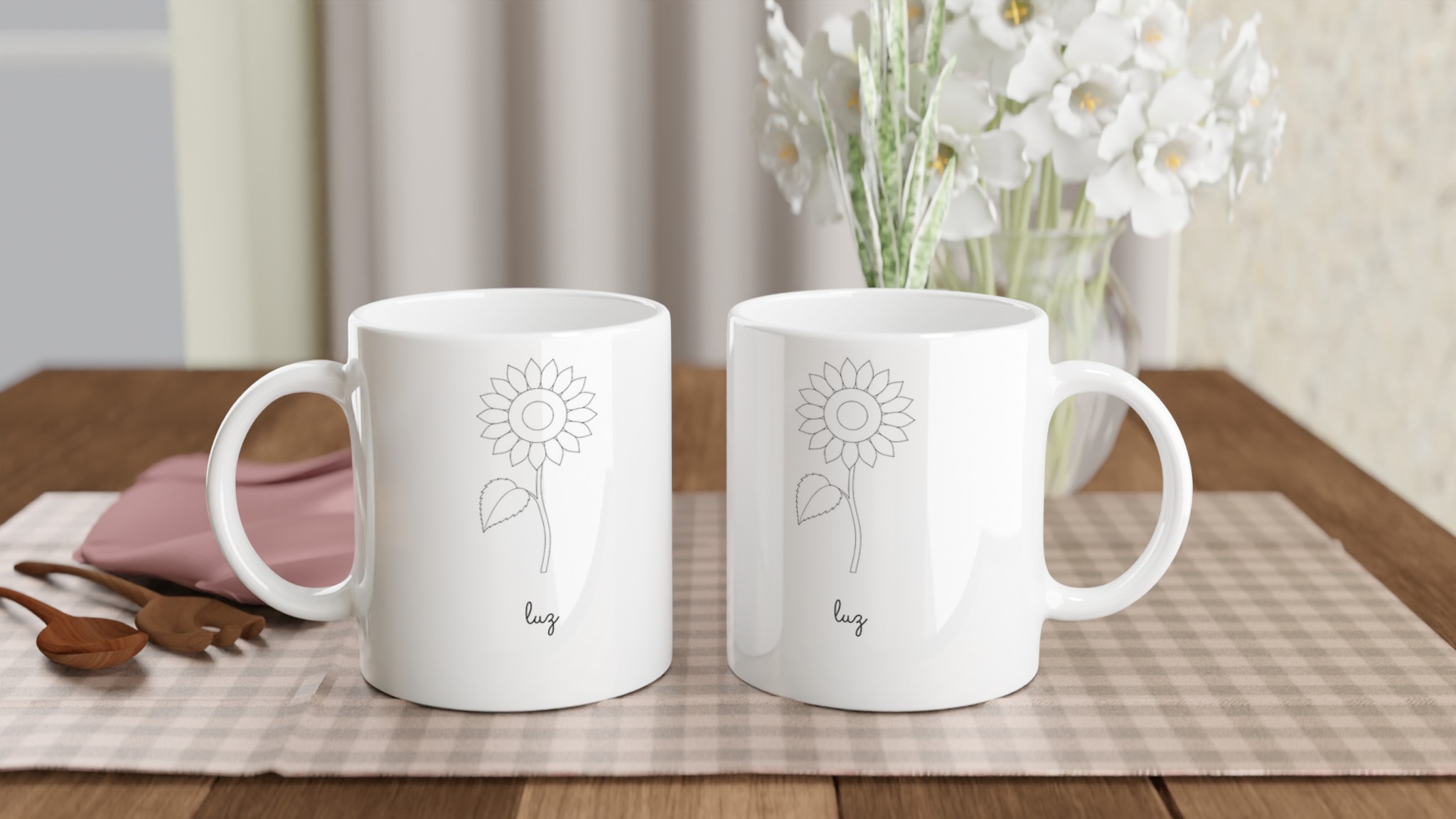 Caneca Girassol — Coleção Botânica - Image 6