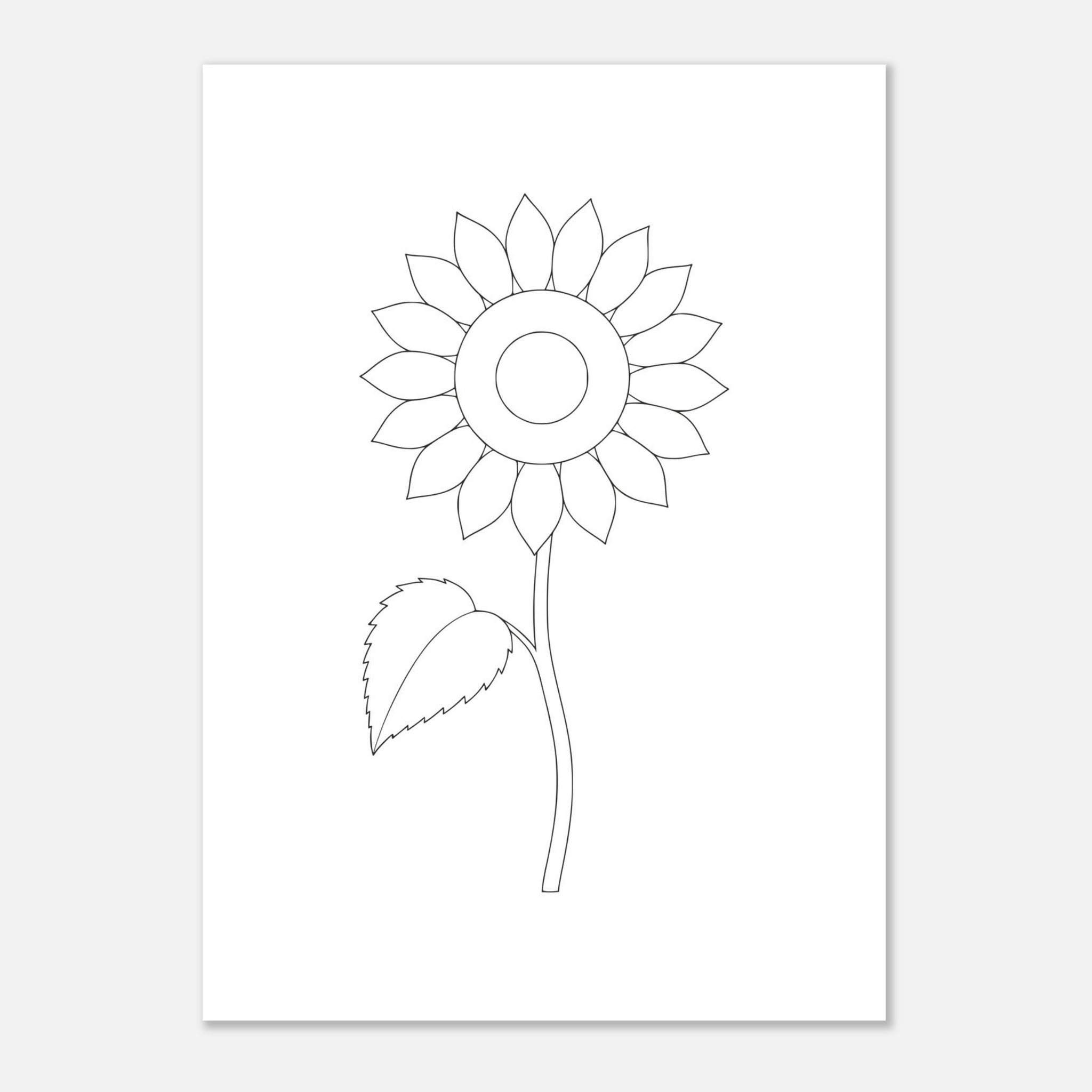 Poster Girassol — Coleção Botânica - Image 4