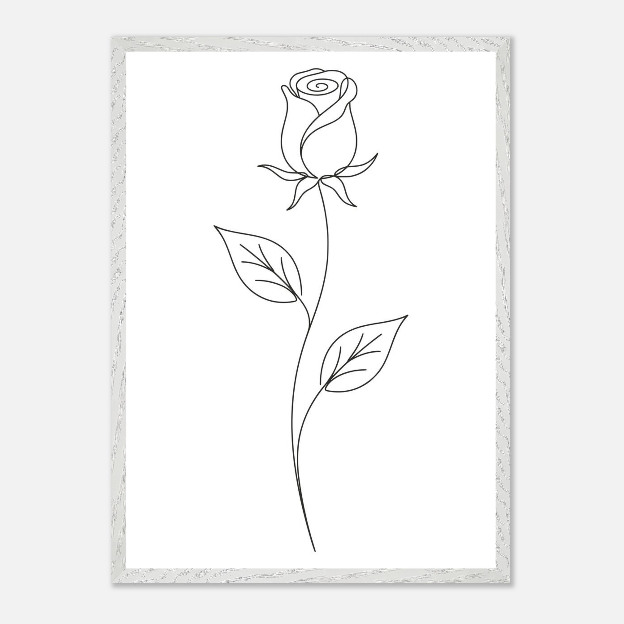 Moldura Premium Rosa — Coleção Botânica - Image 2